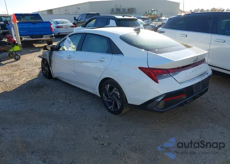 2025 Hyundai Elantra Sel Convenience z USA, uszkodzony, nr VIN KMHLS4DG0SU019418